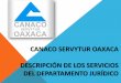 CANACO Oaxaca Dirección Juridica