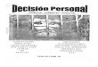 DECISIÓN PERSONAL zine No. 0, verano 2000