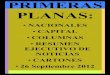 Primeras Planas Nacionales y Cartones 26 Septiembre 2012