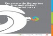 ENCUESTA REPORTES DE SOSTENIBILIDAD 2011