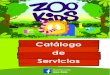 Catálogo de servicios Zoo Kids