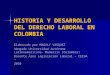 Historia del DL en Colombia Presentacion