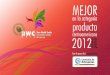 Mejor en la categoría producto centroamericano 2012