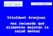 Vitaldent Aranjuez informa de los alimentos beneficiosos para la salud dental