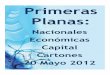 Primeras Planas Nacionales y Cartones 20 Mayo 2012