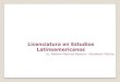 Lic. Estudios Latinoamericanos