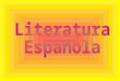 Literatura española diapositivas