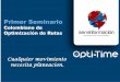 Memorias Primer Seminario Colombiano de Optimización de Rutas