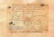 Histórica Relación del Pueblo del Reyno de Chile situado en el llano de Tango