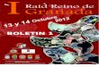 Boletin 1 I Raid Reino de Granada