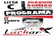 Programa Joaquin Romero Consejero FECH