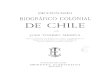 Diccionario Biográfico Colonial de Chile