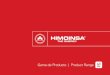 HIMOINSA Diesel Generator 60 Hz Product Range 2012
