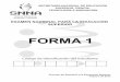 Forma 1 - Ejemplo de Examen ENES