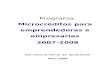 Informe Microcréditos 2009