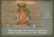 Els Goigs de Santa Llúcia, a les comarques de Lleida