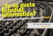 ¿Ya no gusta estudiar informática? Una reflexión personal de la situación en España