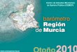 Barómetro Región de Murcia Otoño 2010