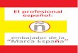 El profesional español embajador de la marca España (Análisis Profesional)