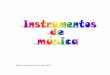 instrumentos  musicales