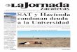 La Jornada Zacatecas, Miércoles 31 de Agosto de 2011