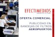 Oferta - bandejas filtros Aeropuertos 2014