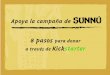 Apoya Sunnú - 8 Pasos para donar por Kickstarter