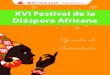 Agenda XVI Festival de la Diáspora Africana 2014