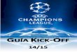 Guía Champions League Kick-Off