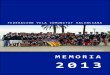 Memoria Deportiva Federación Vela Comunitat Valenciana 2013