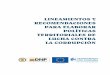 Lineamientos y recomendaciones - Políticas territoriales de lucha contra la corrupción