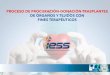 PROCESO DE PROCURACIÓN-DONACIÓN-TRASPLANTES DE ÓRGANOS Y TEJIDOS CON FINES TERAPÉUTICOS