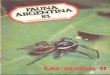 Fauna argentina 083 las arañas ii ceal 1985