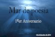 Primer Aniversario Mar de Poesía
