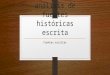Guía para el analisis de fuentes históricas escrita