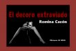 El decoro extraviado - Romina Cazón