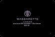 Wassarette - Coleccion Invierno 2015