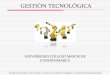 Gestion tecnologica (actualizado 2feb15)