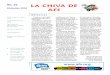 La Chiva de AFS Colombia' Edición 22 - Publicación institucional de AFS Colombia. Diciembre 2010