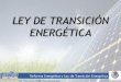 Ley de Transición Energética