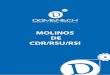 Catálogo de  molinos para  CDR