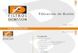 5. Filtros Donsson - Filtración de Aceite