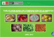 Tablas Peruanas Composición Alimentos 2013