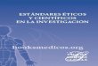Estandares Eticos y Cientificos en La Investigacion