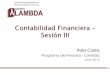 Sesión III Contabilidad Financiera