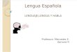 Lengua Espa±ola