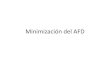 10Minimización Del AFD