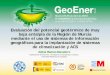03 Evaluacion Del Potencial Geotermico Geoener 2012