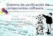 Sistema de Verificación de Componentes Software