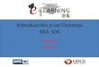Introducción a las Finanzas AEA 504 Unidad 1 Clase 4